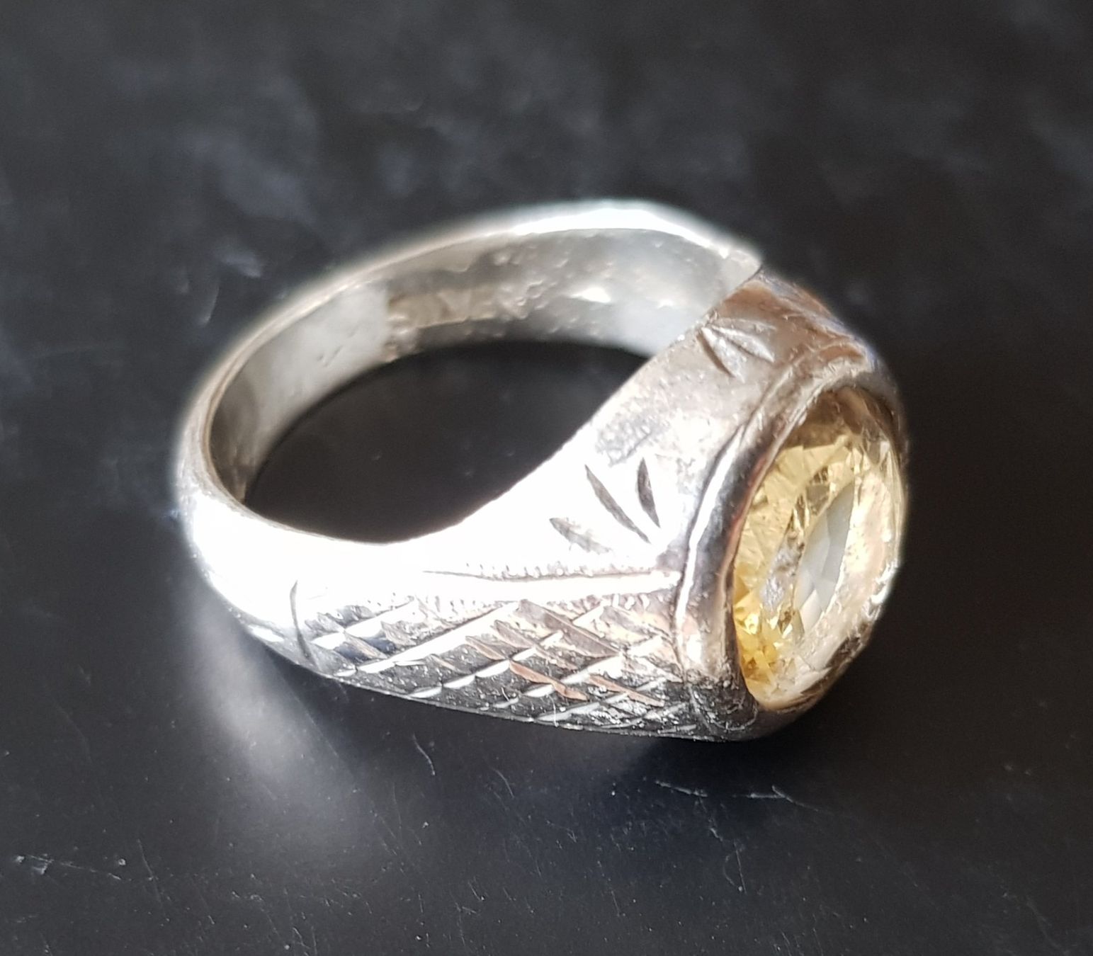 Anelli: Silber Ring Topas Damen / Herren – Usato da wetzikon venduto da Bestedienste 3