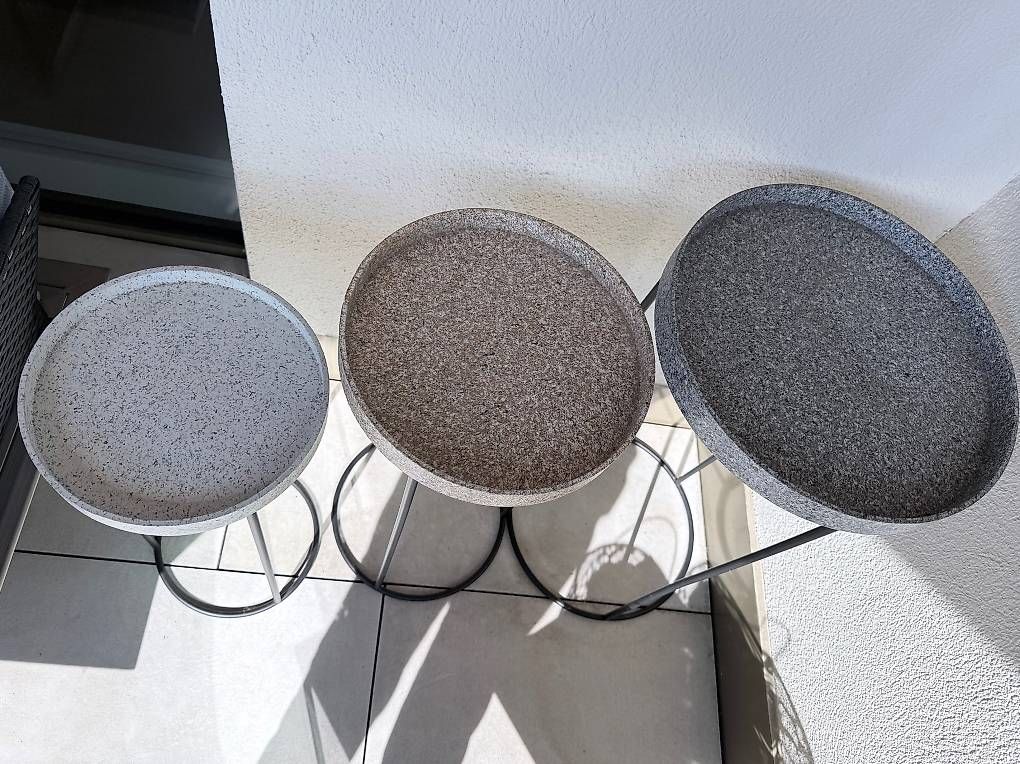 Set di tavolo e panche: Beistelltisch 3 er Set – Usato da Adligenswil venduto da ecirtaeb74 1