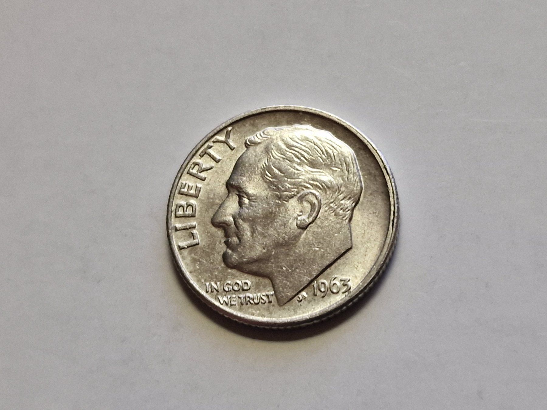 Tutti le monete: USA 1963, Dime (D) - Silber – Usato da Zürich venduto da Moreira01 1
