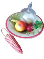 Puppenstube - Telller mit Früchten