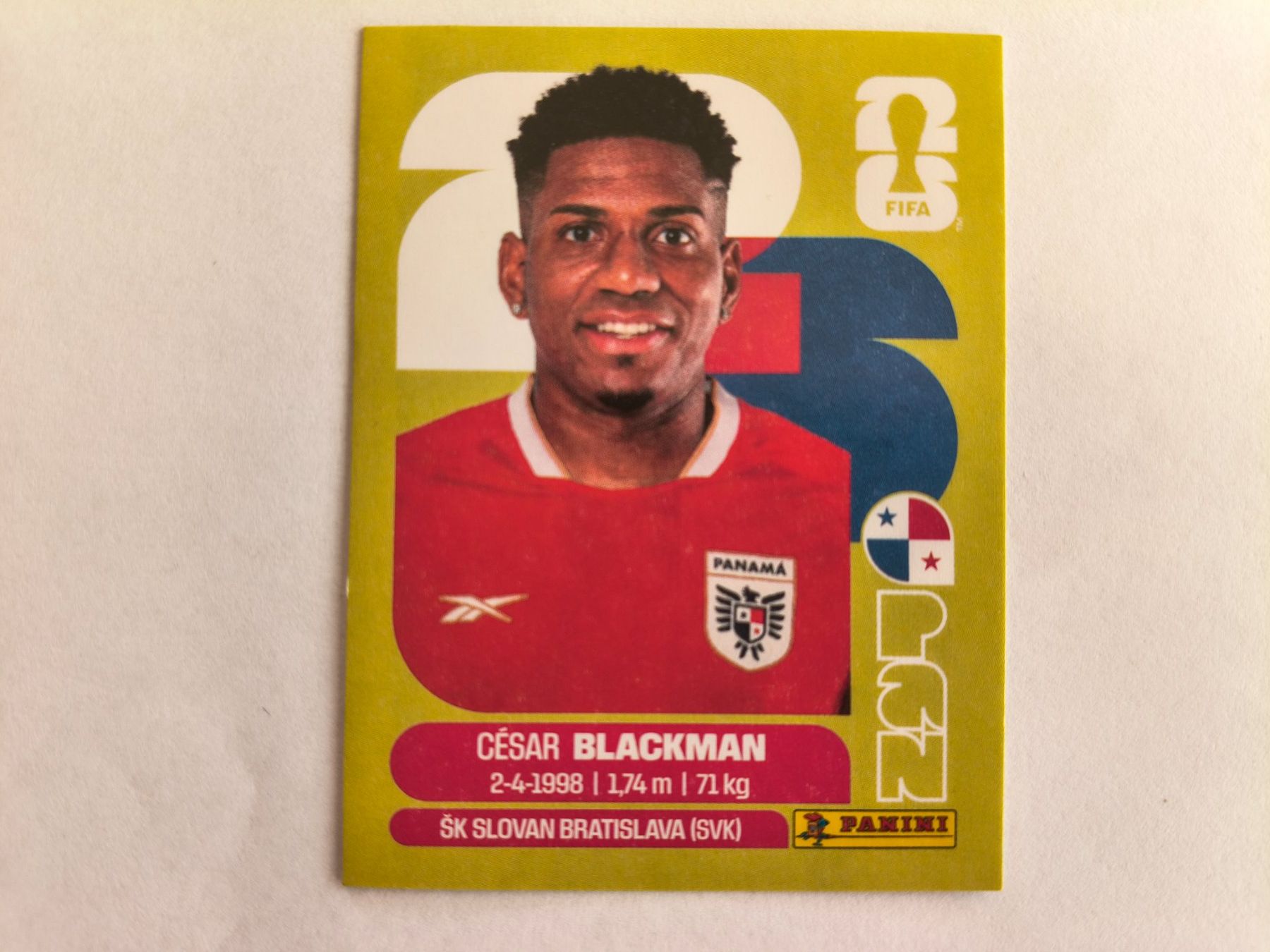 Panini Carte collezionabili: W Cup 2026 Panama N°9 Blackman – Nuovo (secondo la descrizione) da Fontainemelon venduto da cathare67