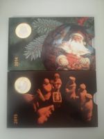 (478) 2 x Münzsatz Weihnachten 2014, 2015