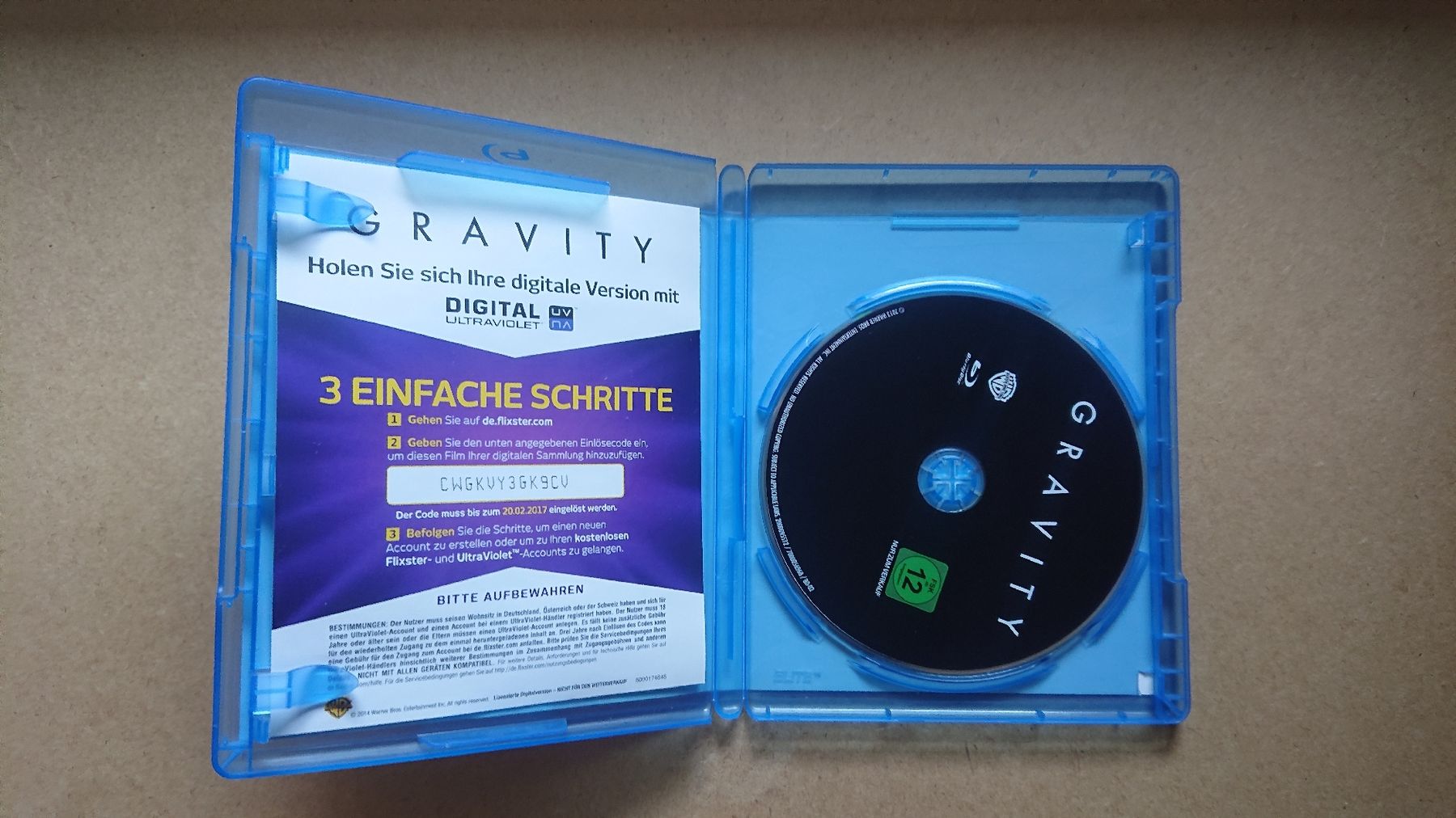 Alle DVDs: Gravity Blu-ray  – Gebraucht aus Chur von FreakofRarity 2
