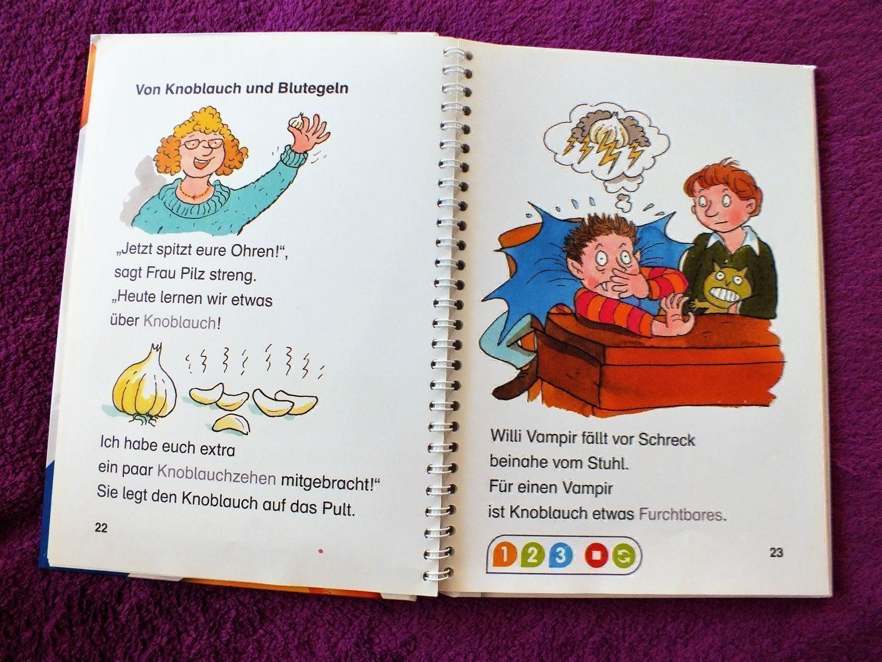 Libri: tiptoi - Leserabe Buch - Willi Vampir in der Schule – Usato da Müllheim Dorf venduto da Seeeule01 5