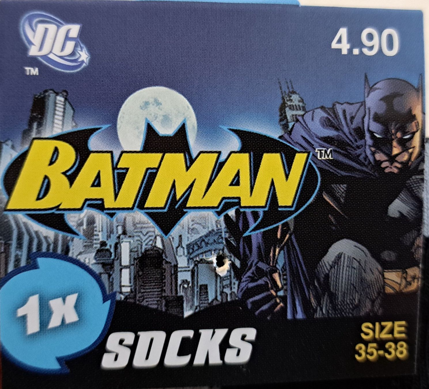 Calze per bambini: NEU! 8x Batman Socken Bundle Grösse 35-38 – Nuovo e nell'imballaggio originale da Gysenstein venduto da joshuas81 4