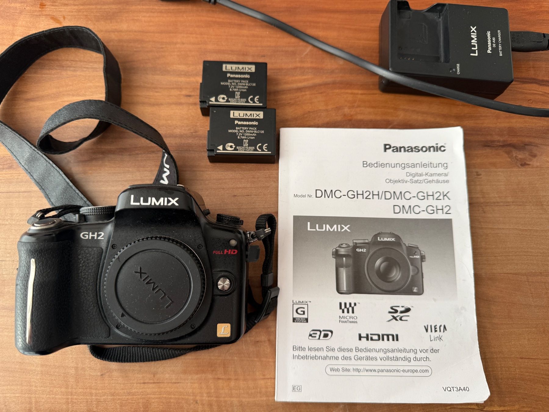 Panasonic Fotocamera: Panasonic GH2-Body – Usato da Zürich venduto da Harrys2
