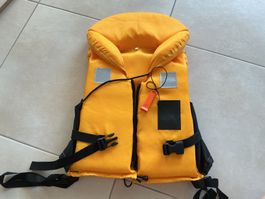 Schwimmweste gelb Kind 30-40kg