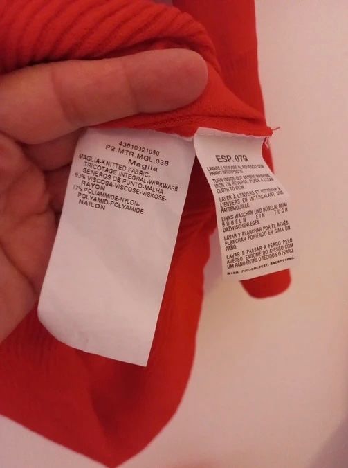 Marella Maglioni & Felpe: Marella (Max Mara) Maxi-Pullover rot Grösse L neu – Nuovo e nell'imballaggio originale da Lopagno venduto da CLep 5
