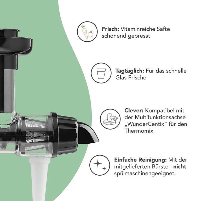 Thermomix Elettrodomestici da cucina: Entsafter für WunderCentix – Usato da Buochs venduto da sch_5tpg 3