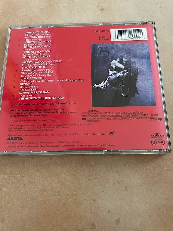 CD: Filmmusik The Bodyguard – Usato da Wiggiswil venduto da Cwi0 1