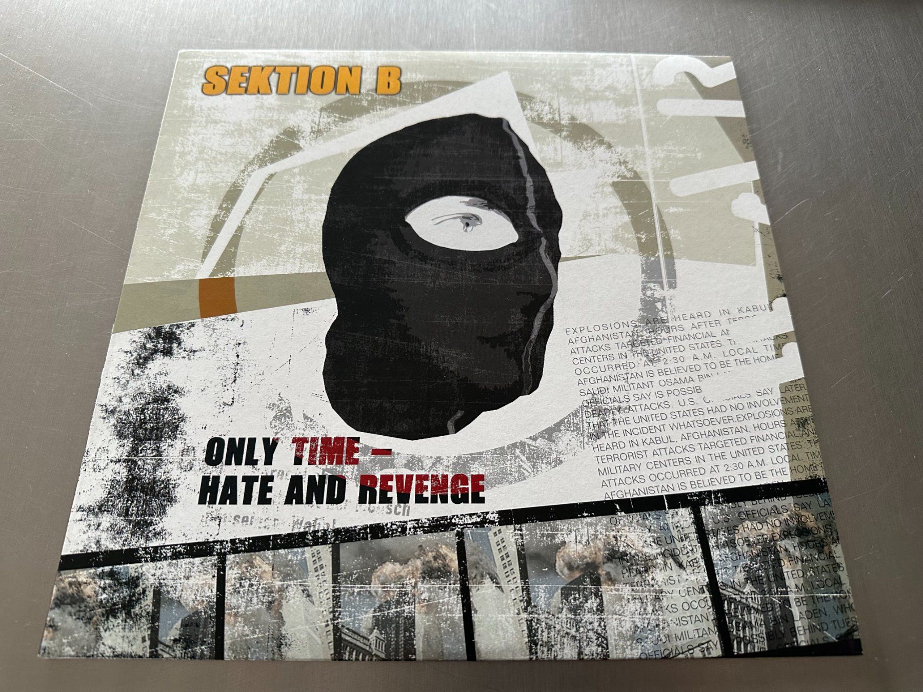 Vinyles: SEKTION B LP ONLY TIME - HATE & REVENGE - HEAVY ELECTRONICS – Neuf (Voir description) à Sion par jaipur1401