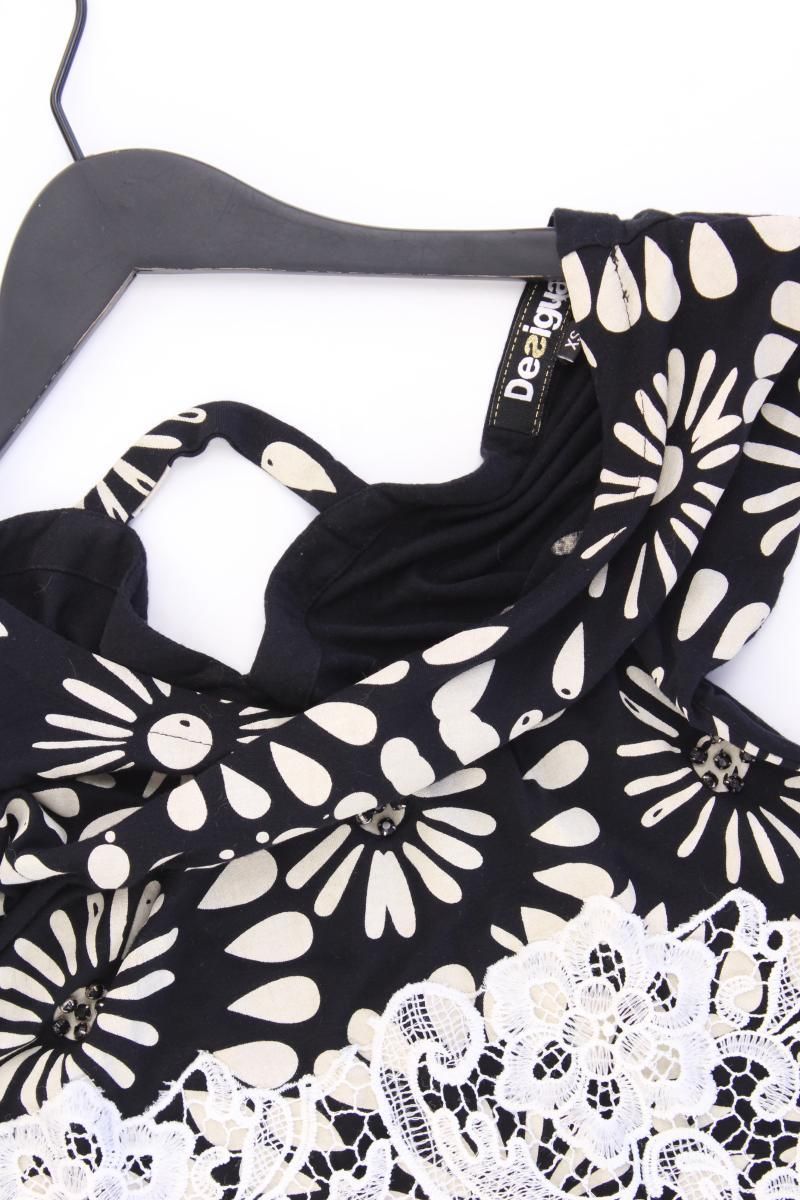 T-shirt: Desigual Shirt mit Spitze Gr. XS Kurzarm – Usato da Neustadt an der Waldnaab venduto da SecondLifeFashion 1