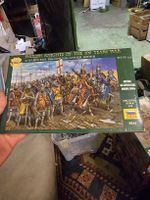 Englische Ritter, 100-jähriger Krieg Zvezda 1/72 Figuren (x)