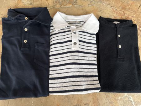 3er Set Herren Poloshirts, Gr. S