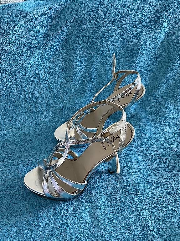 Scarpe da donna: Echt Leder High Heels silber Marke Max – Usato da Remetschwil venduto da Rory_89