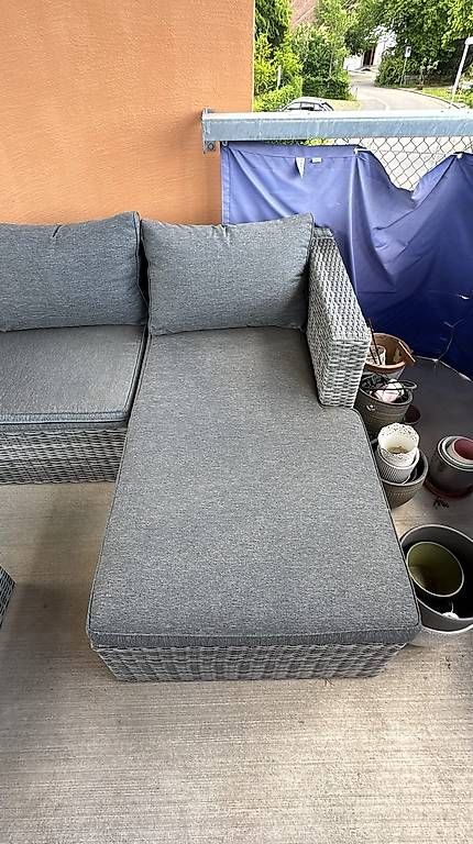 Divani: Garten Lounge, Rattan, 2-Teilig – Usato da Zürich venduto da ced_tv9h 1