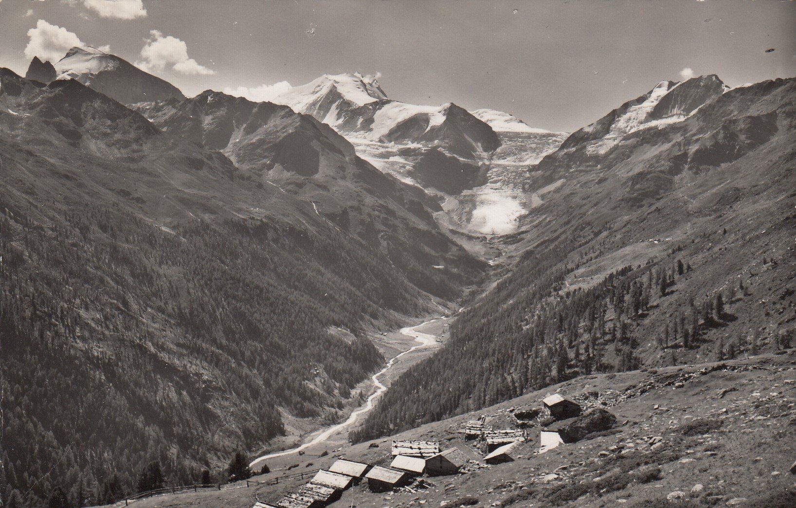 Cartoline postali: Gruben  VS  -  MEIDEN (See)  -    4 diverse Ansichtskarten – Usato da Brig venduto da Valcards54