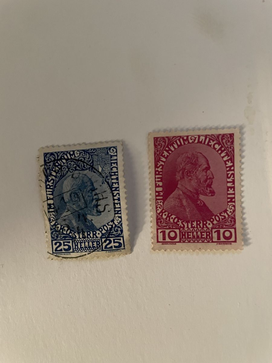 Tutti i francobolli: Liechtenstein, Freimarken, Nr. 2y/3ya – Usato da Wahlen b. Laufen venduto da cin_nk28 1