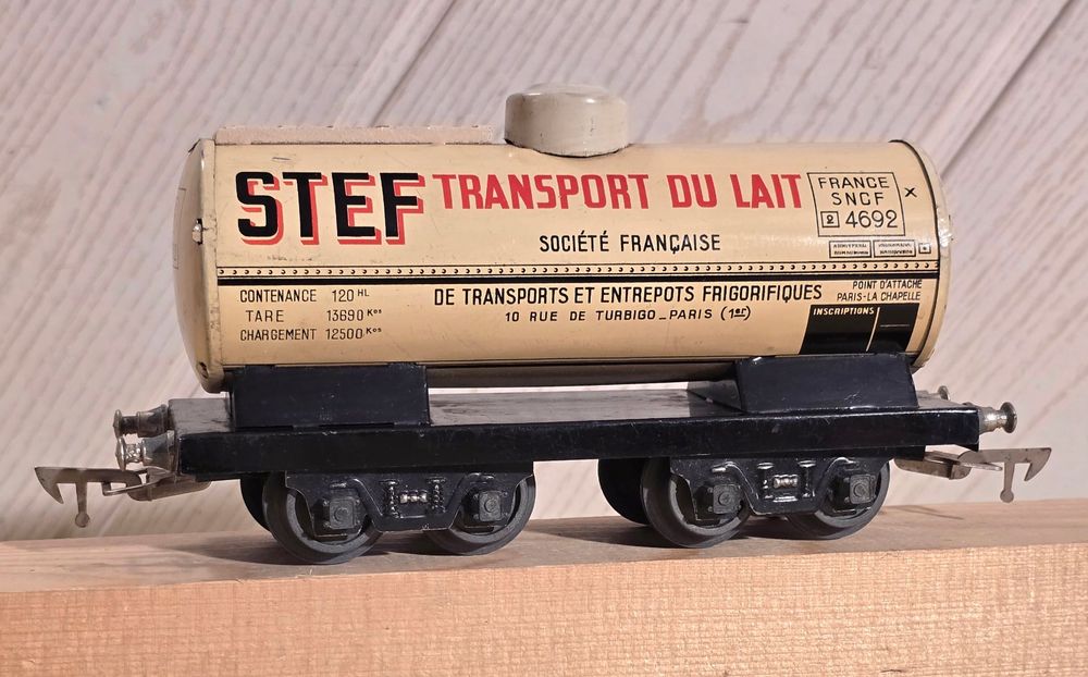 Locomotive Mécanique JEP 199 – Jouet Ancien France Moteur à Ressort