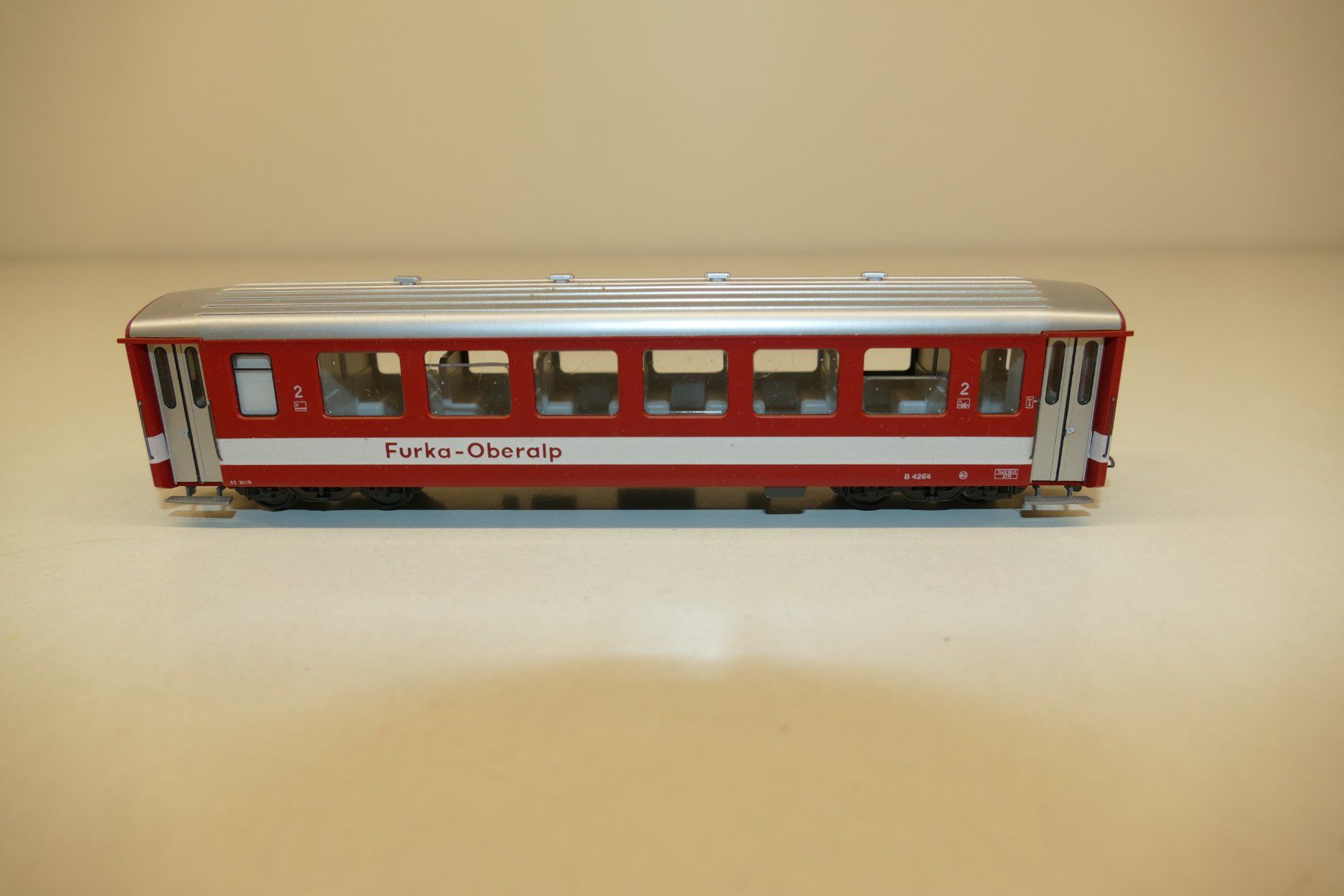 Bemo Modellini di ferrovie: Bemo H0m: FO 2.Kl. Personenwagen B – Nuovo (secondo la descrizione) da Niederhasli venduto da rail-duerst