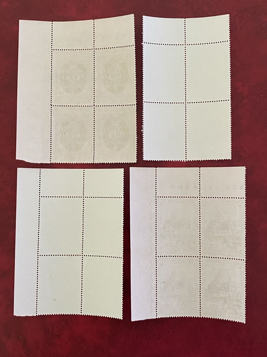 Tutti i francobolli: Blocs  NEUFS timbres - Vatican – Nuovo (secondo la descrizione) da Petit-Lancy venduto da Solcarm 5