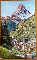 Zermatt - Cervin & le Village 1924