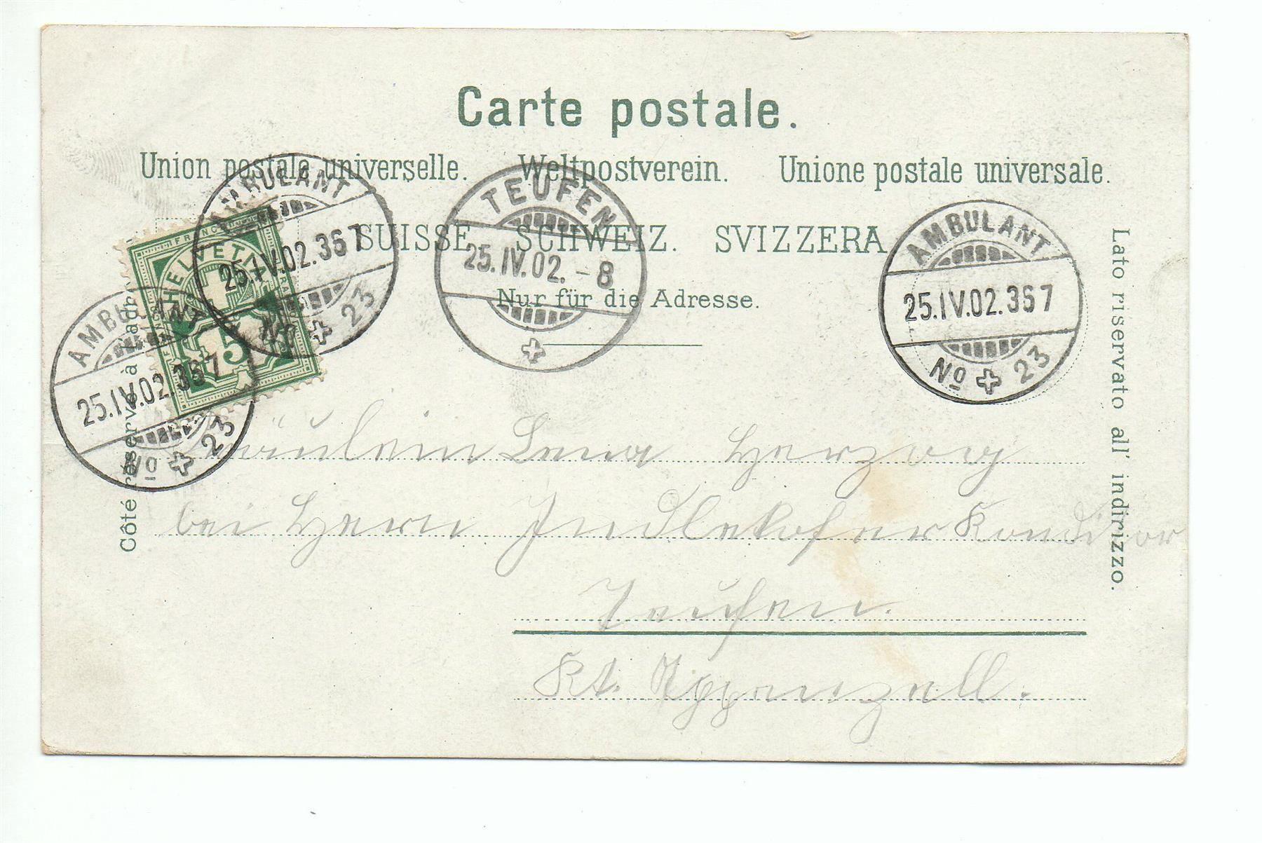 Cartes postales: STEIN AM RHEIN – D'occasion à Jona par philajona 1