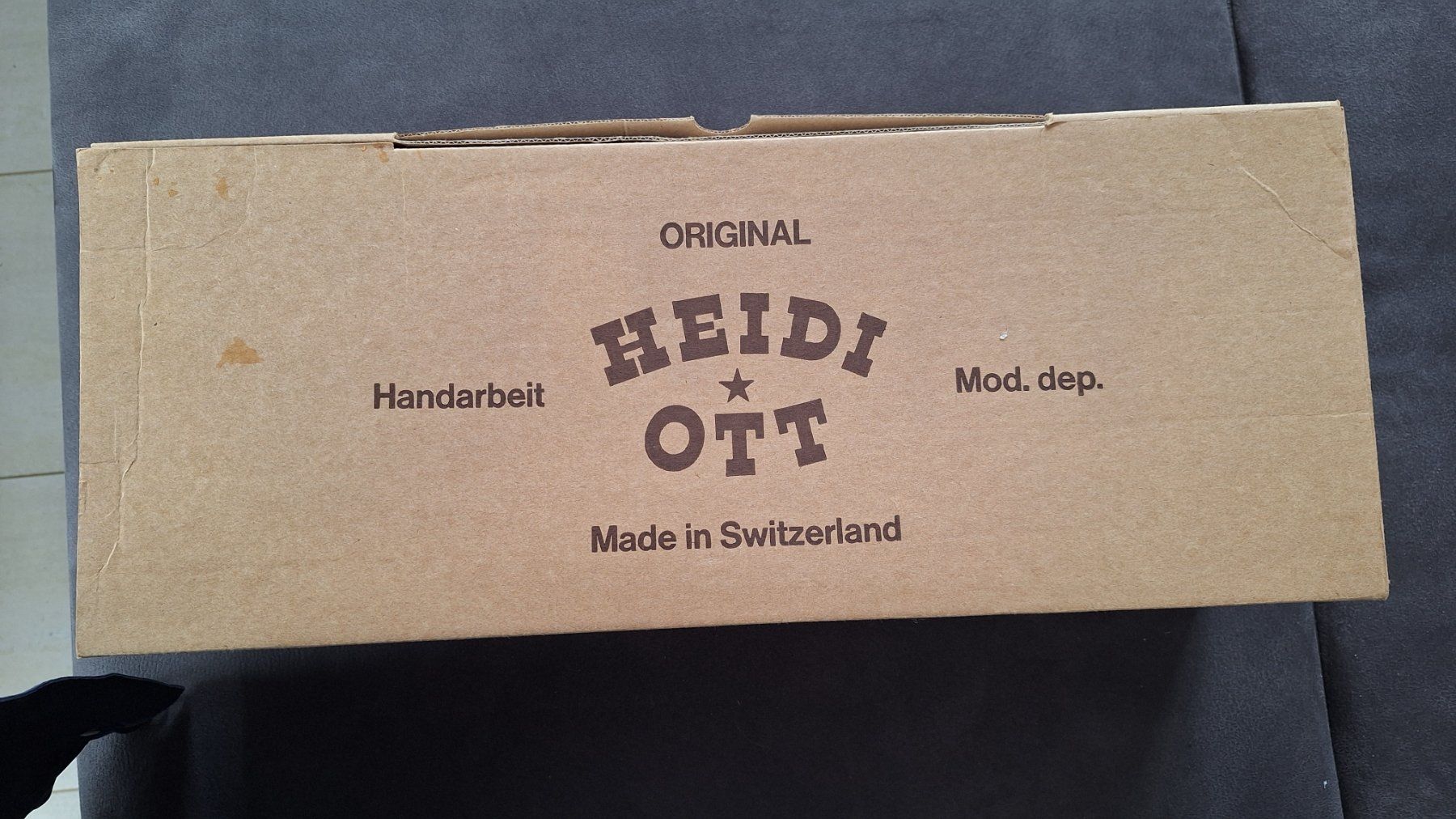 Heidi ott Puppen: Sammlerpuppe HEIDI OTT – Neu (gemäss Beschreibung) aus Muttenz von Biniruf 1
