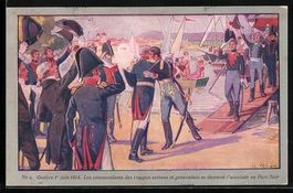Genève, Les commandants des troupes sui