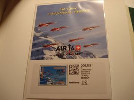 Maximumkarte 50 Jahre Patrouille Suisse, 2014 Payerne