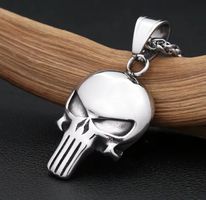 Collier Tête de Mort Acier Inoxydable 💀J171