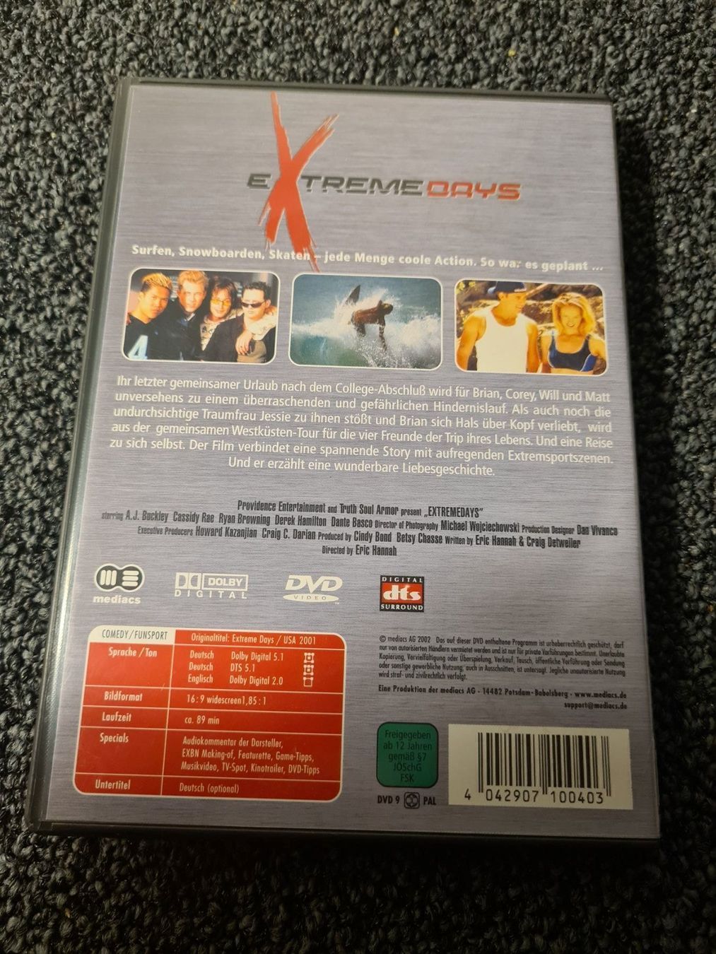 Alle DVDs: EXTREME DAYS(9559) – Gebraucht aus Ruswil von M71 1