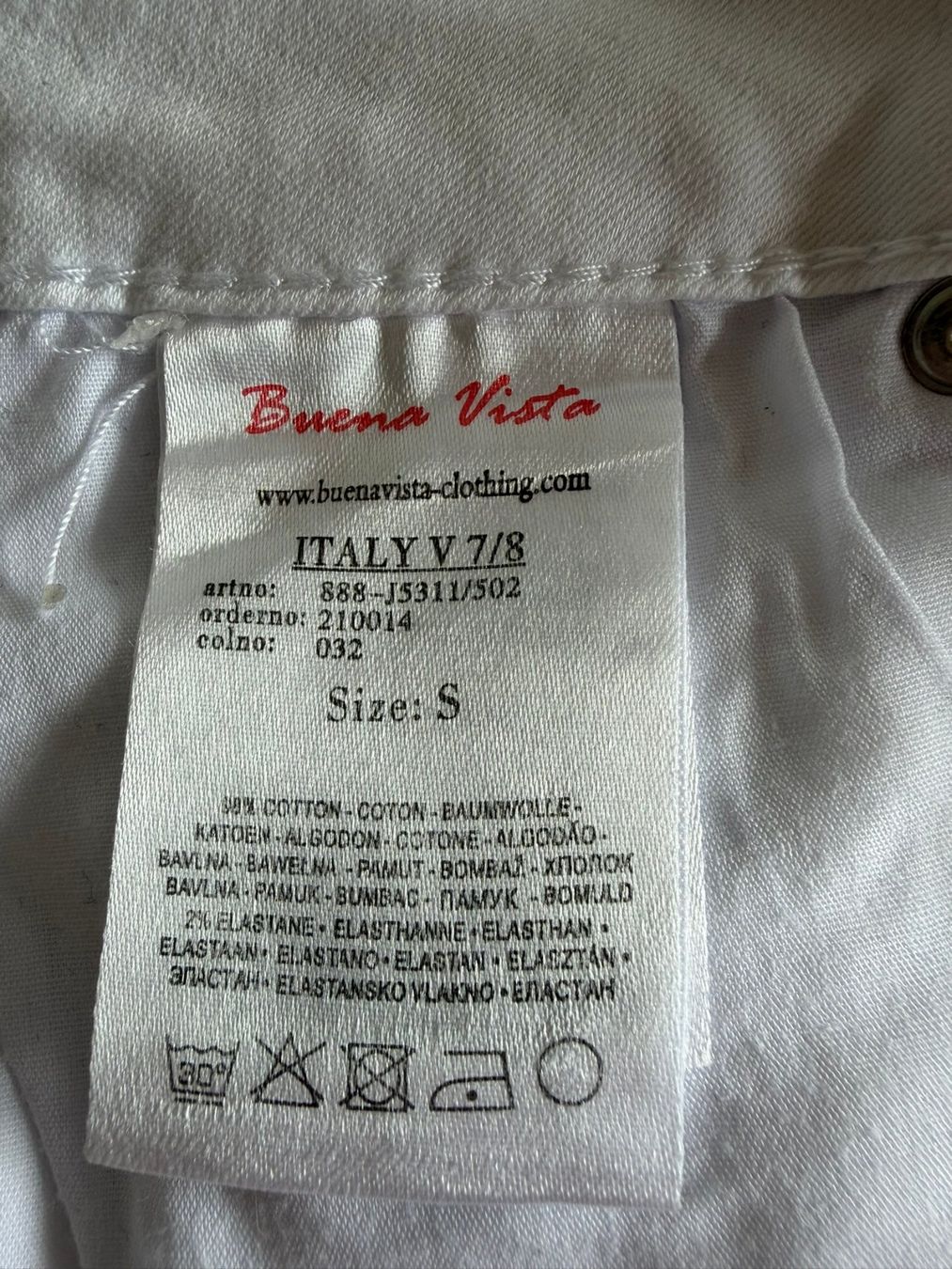 Buena Vista Jeans: Buena Vista Malibu, weiss – Usato da Burgdorf venduto da Bizeli 2
