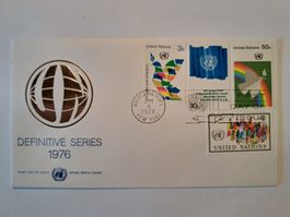 FDC Nations Unies - Definitive Séries 1976