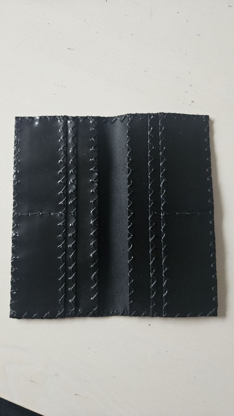 Portafogli: Portemonnaie Leder schwarz "selfmade" – Nuovo (secondo la descrizione) da Kaufdorf venduto da tan_mr6n 1