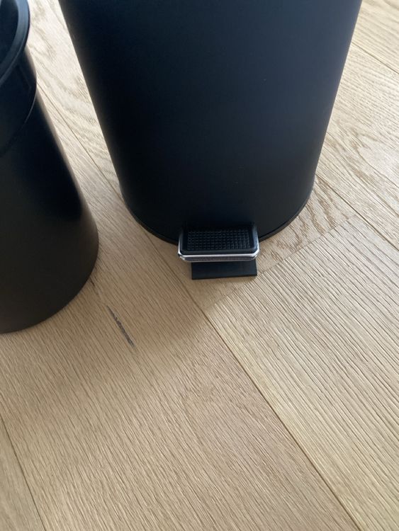Cestini per rifiuti: Mülleimer/Kosmetikeimer 3L mattschwarz inkl. Beutel – Nuovo (secondo la descrizione) da Winterthur venduto da ste_2f9p 2