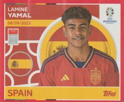 EURO 2024 Topps sticker SPAIN ESP 19 YAMAL
