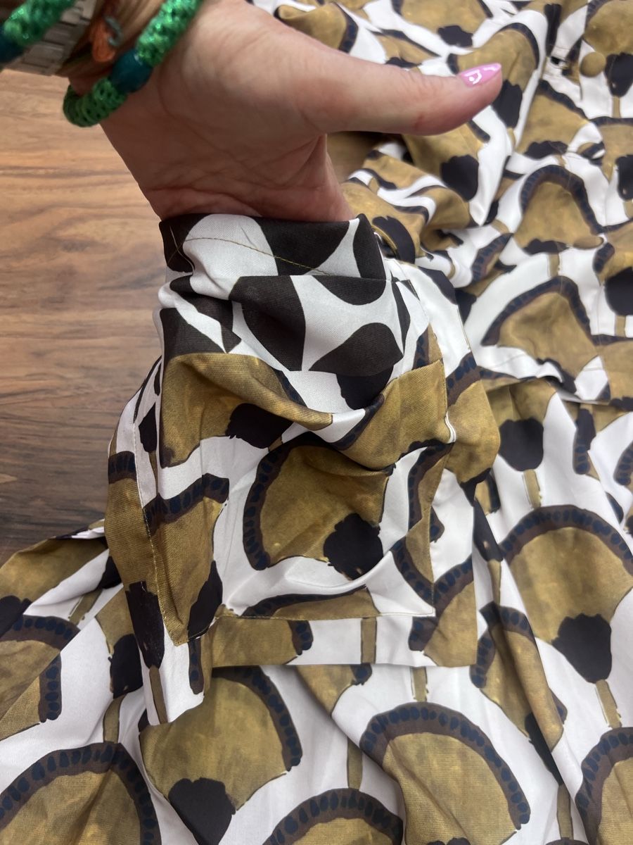 Vestiti: Kleid Glungoo Ginkoblättermuster Grösse: One Size – Nuovo e nell'imballaggio originale da Burgdorf venduto da puppennetz 4