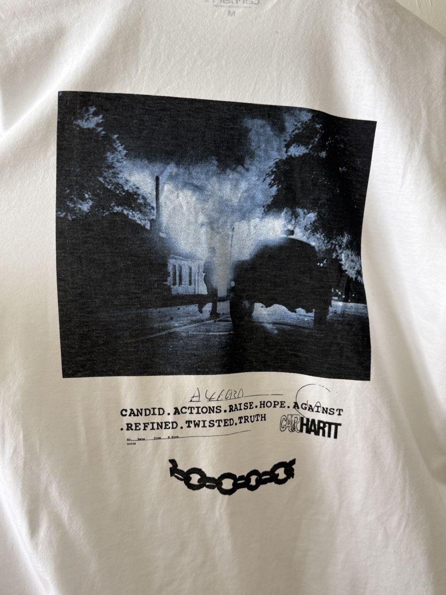 Carhartt T-shirt: Carhartt WIP Longsleeve Twisted Truth - Gr M – Nuovo (secondo la descrizione) da Zürich venduto da nt7 3