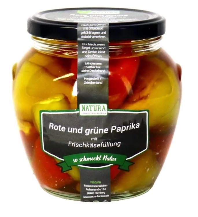 Paprika mit Frischkäsefüllung (Neu und originalverpackt) in Wagenhausen ...