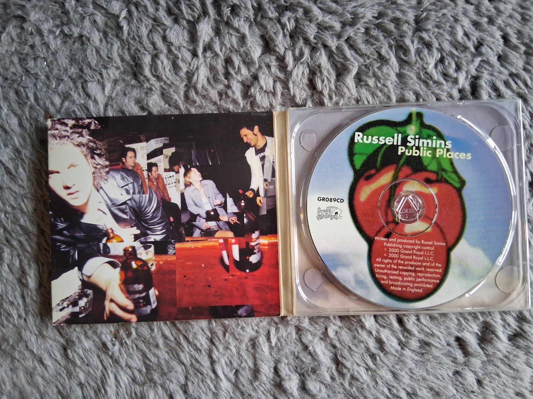 CDs: RUSSELL SIMINS     PUBLIC PLACES       CD – Gebraucht aus Wetzikon ZH von Ramones01 2