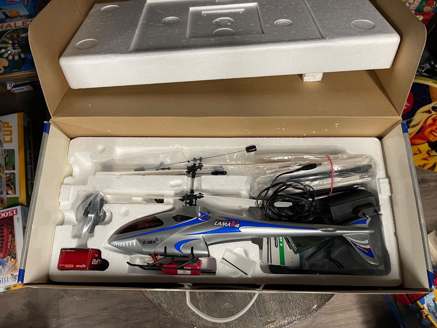 Modellismo RC: E-Sky Lama V4, RC Helikopter – Usato da Sursee venduto da Tommy81