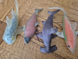 Super Animals Sharks Edition Sammelfiguren Set 4 Stk.