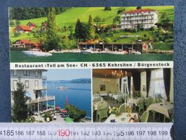 RESTAURANT " TELL AM SEE " KEHRSITEN-BÜRGENSTOCK BUG AK ONW