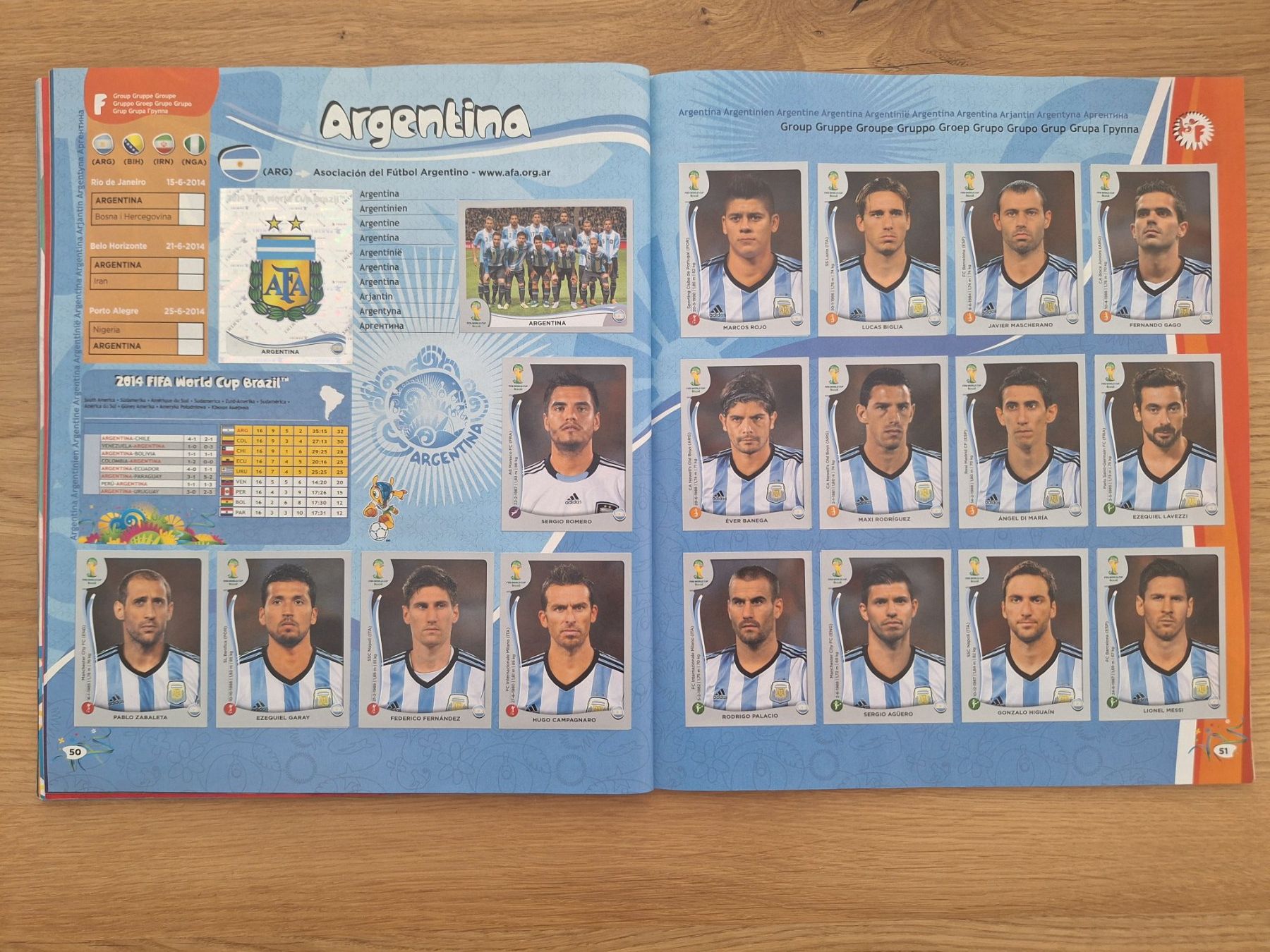 Panini Alben: PANINI WORLD CUP 2014 – Gebraucht aus St. Gallen von Matrix023 5