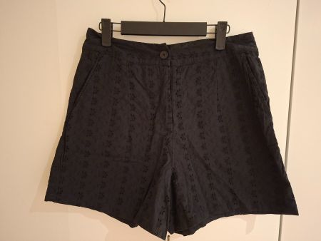 Schwarze high waist Shorts