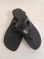 🤩ANDIAMO LEDER-FLIP-FLOPS-SCHUHE SCHWARZ, MADE IN ITALY
