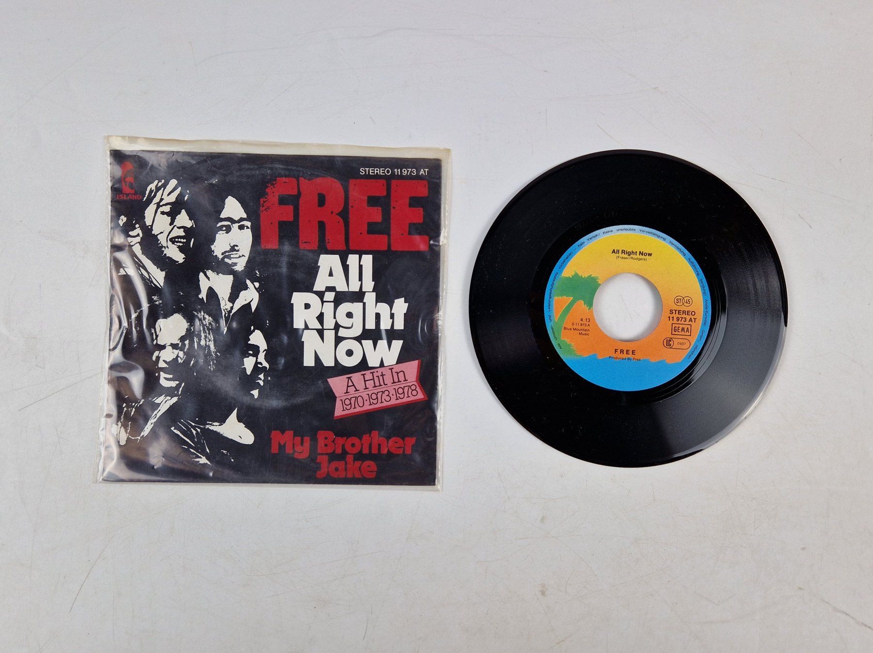 Dischi in vinile: Free (1 Single) – Usato da Muhen venduto da Restwert_Muhen 2