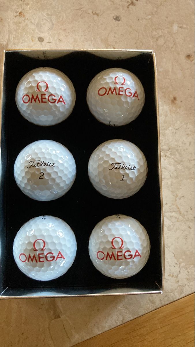 Omega Orologi: Balles de Golf Titleist & Omega, Collection Complète! – Nuovo e nell'imballaggio originale da Bursinel venduto da SeveralLives 1