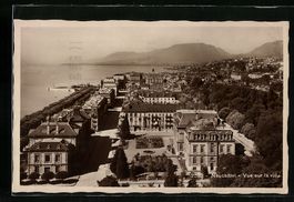 AK Neuchâtel, Vue sur la ville, 1932